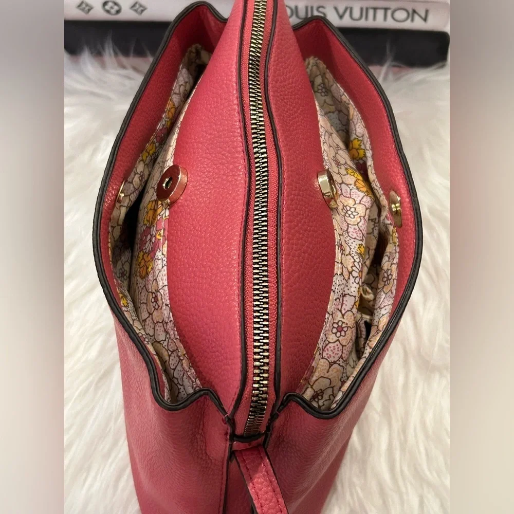 Nanette Lepore Pink Crossbody Bag Adjustable Strap - Picture 11 of 14